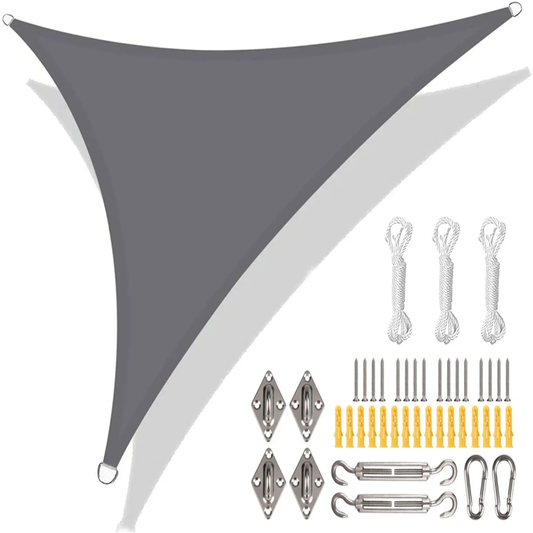 Triangle Sun Sail for Cool, Dry Outdoor Spaces