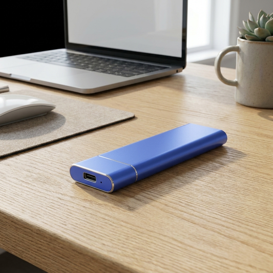 SSD esterno portatile per archiviazione senza sforzo