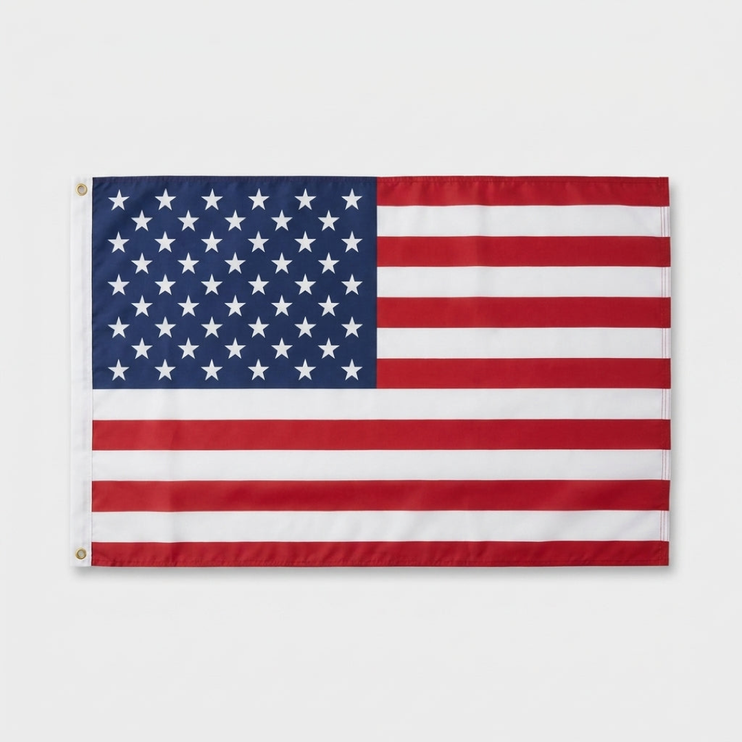 All-Weather Patriotic Flag for Lasting Color