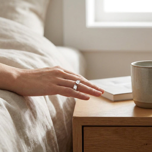 Magnetic Sleep Ring for Quieter Nights