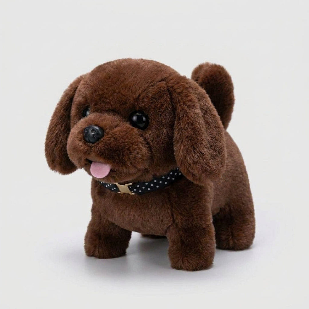 Walking Plush Puppy for Screen-Free Play