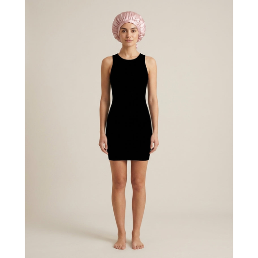 Adjustable Silk Sleep Bonnet for Healthier Hair