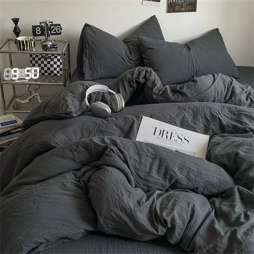 Brushed Bedding Set for Cozy Year-Round Sleep