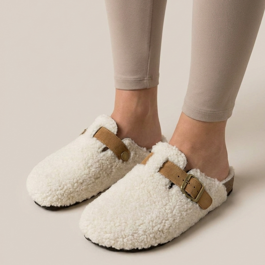 Sheepskin Wool Shoes for Warm Winter Steps