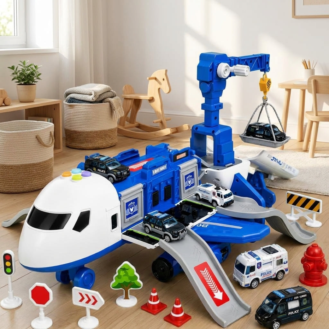 Airplane Adventure Playset for Creative Missions