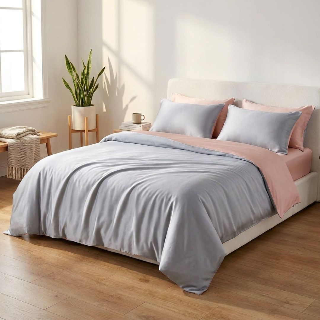Cooling Bamboo Duvet Cover for Restful Sleep