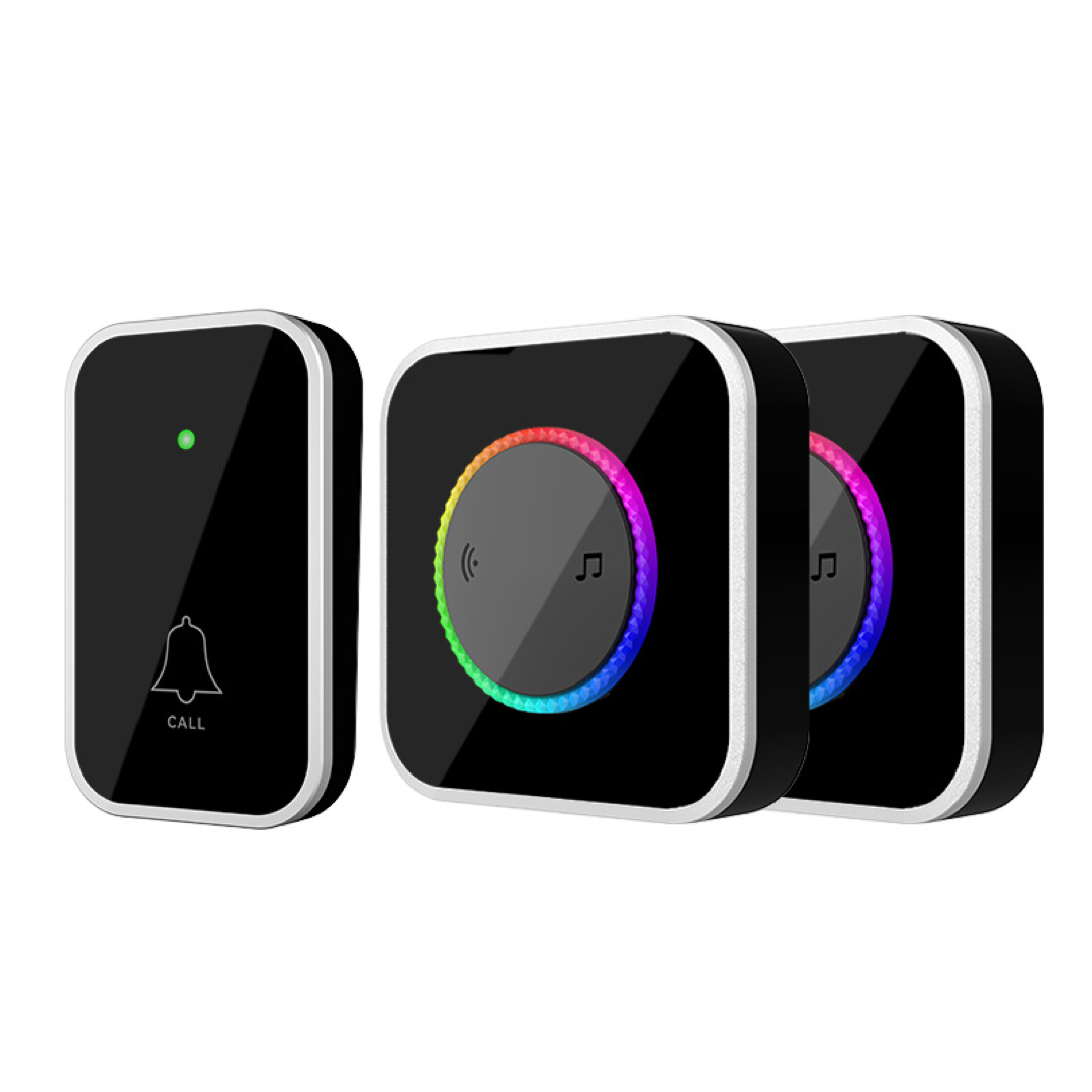 ColorGlow Wireless Doorbell for Visible Alerts