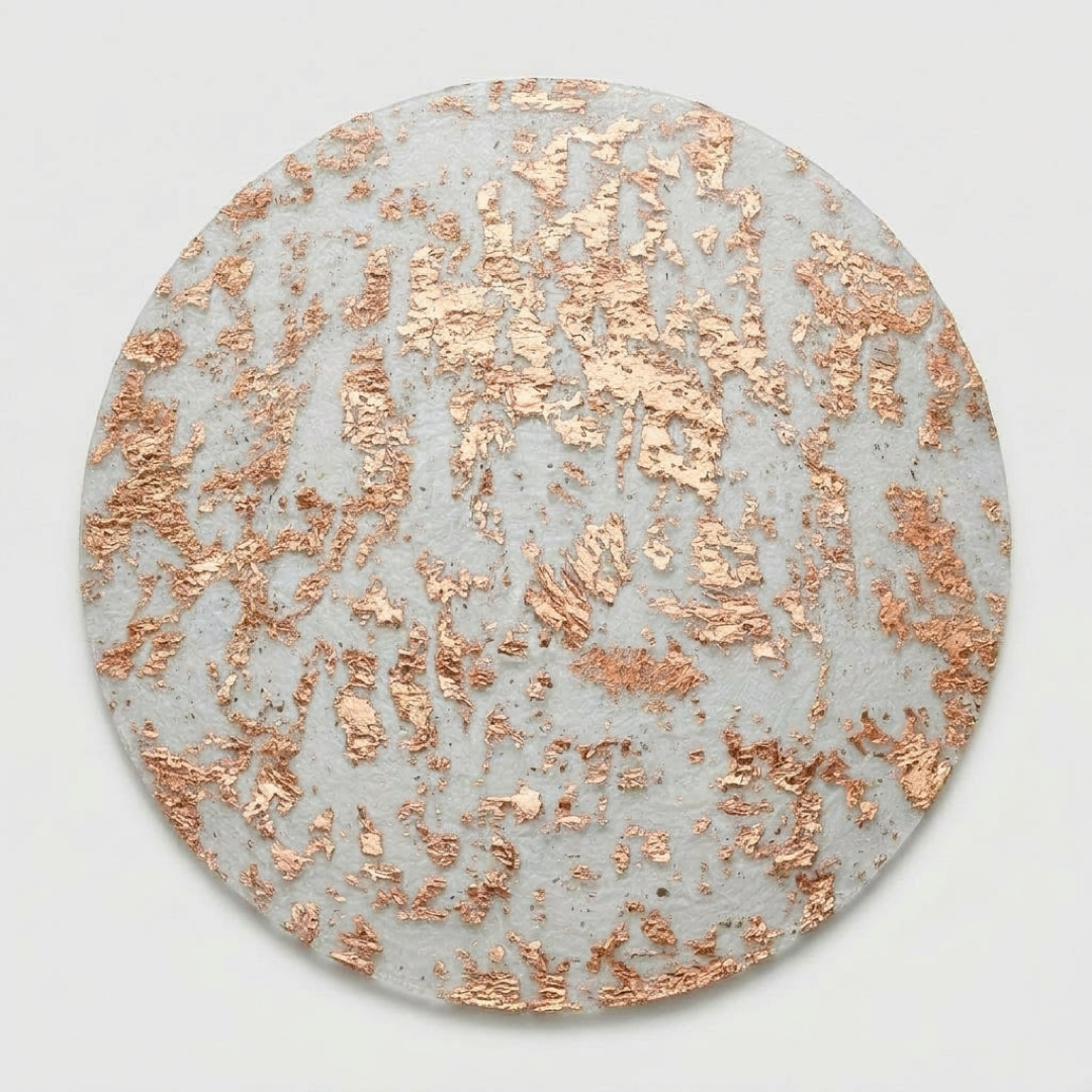 Shimmering Foil Placemats for Effortless Cleanup