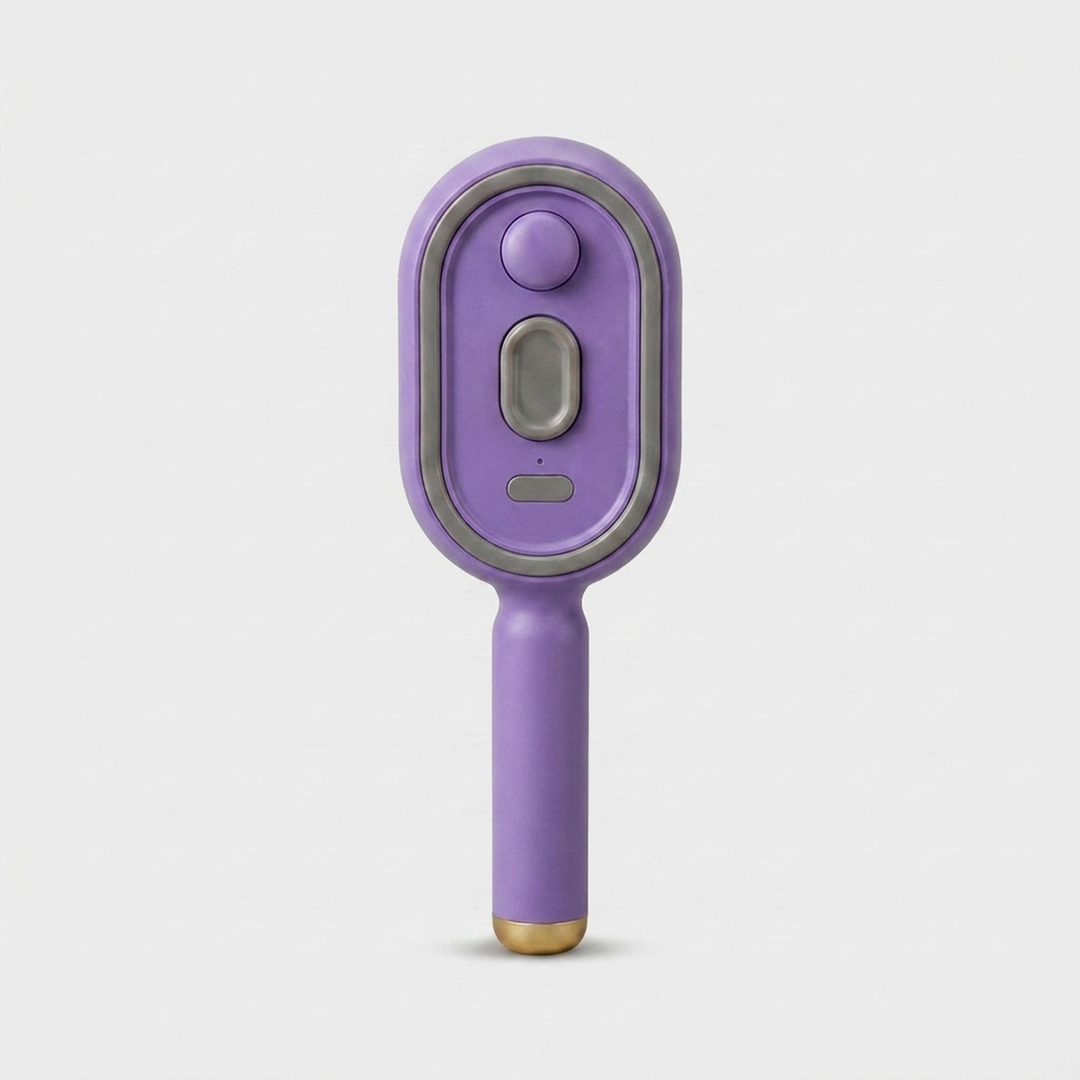Electric Misting Brush for Gentle Scalp Care