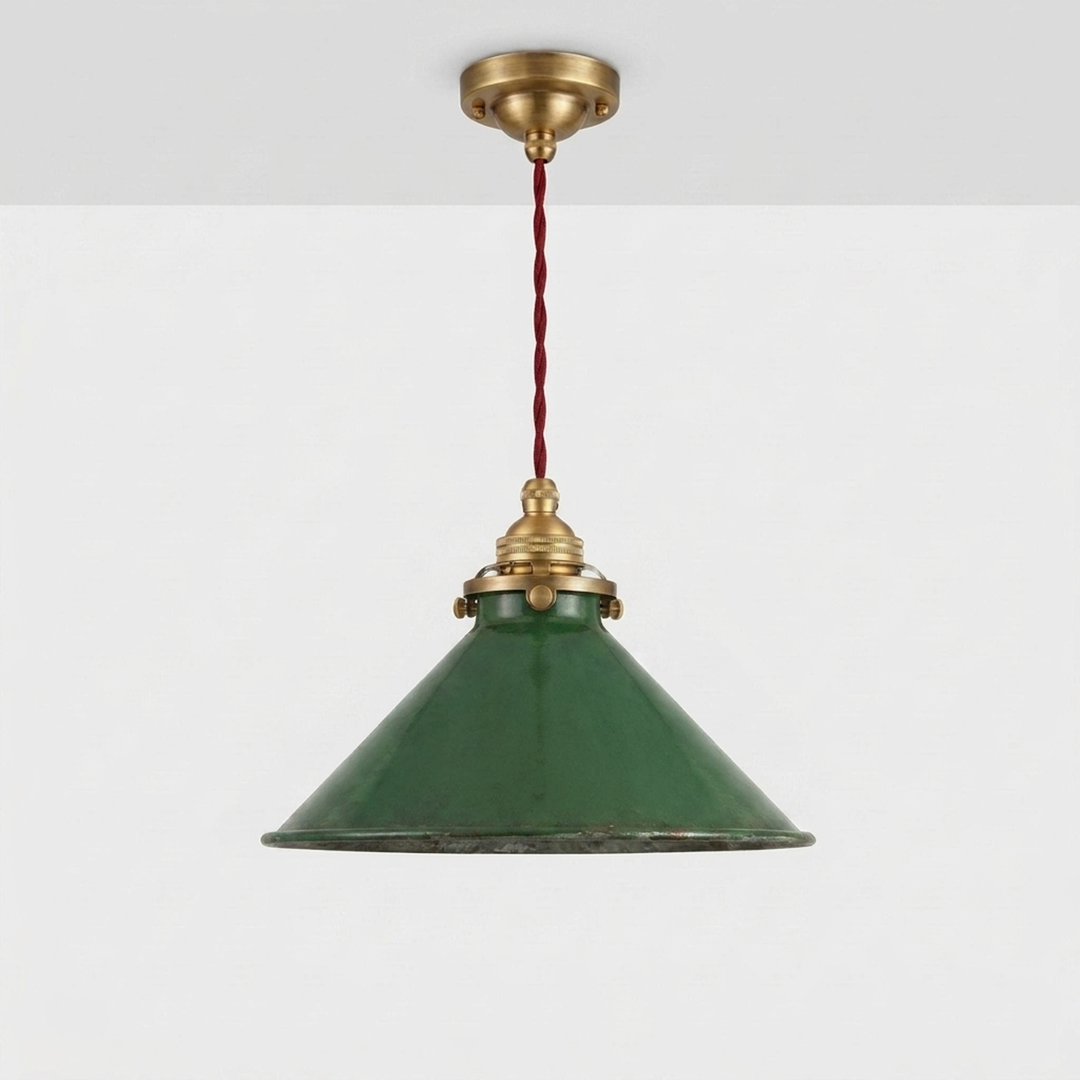 Compact Cone Pendant Light for Focused Glow