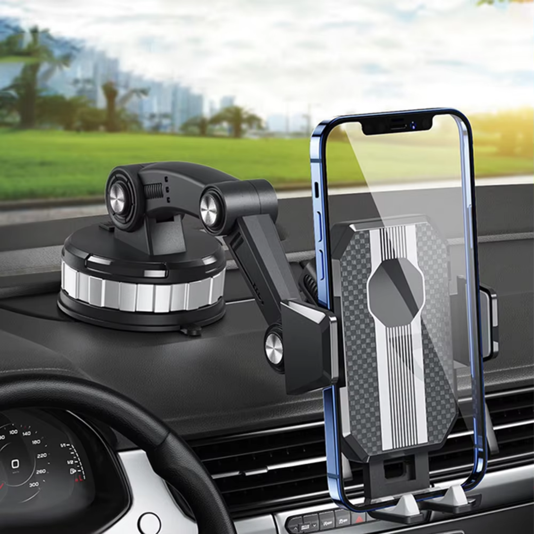 Hands-Free Car Phone Holder for Safer Drives
