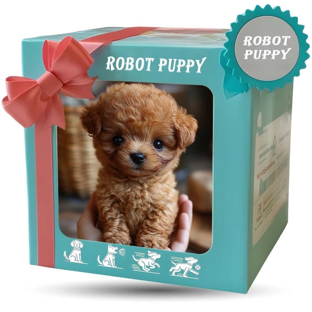 Poseable Plush Puppy for Creative Play