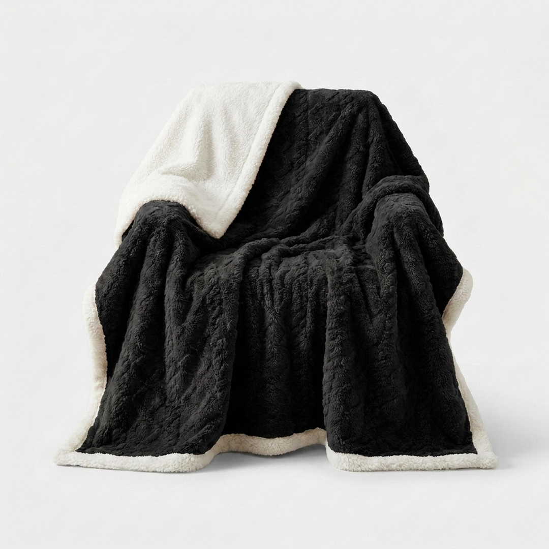 Lambswool Snuggle Blanket for Cozy Nights