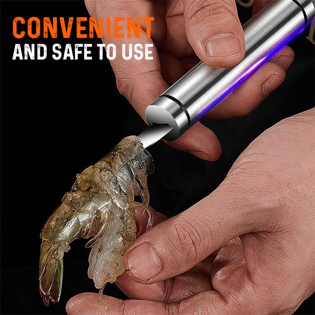 Stainless Shrimp Deveining Knife Set for Easy Prep