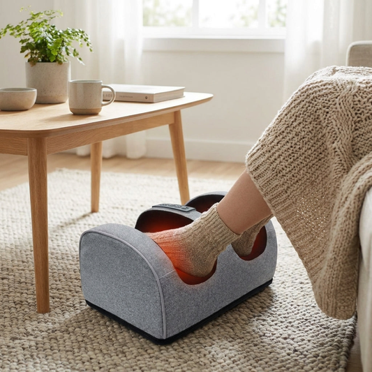 Heated Foot Kneading Massager for Daily Relief