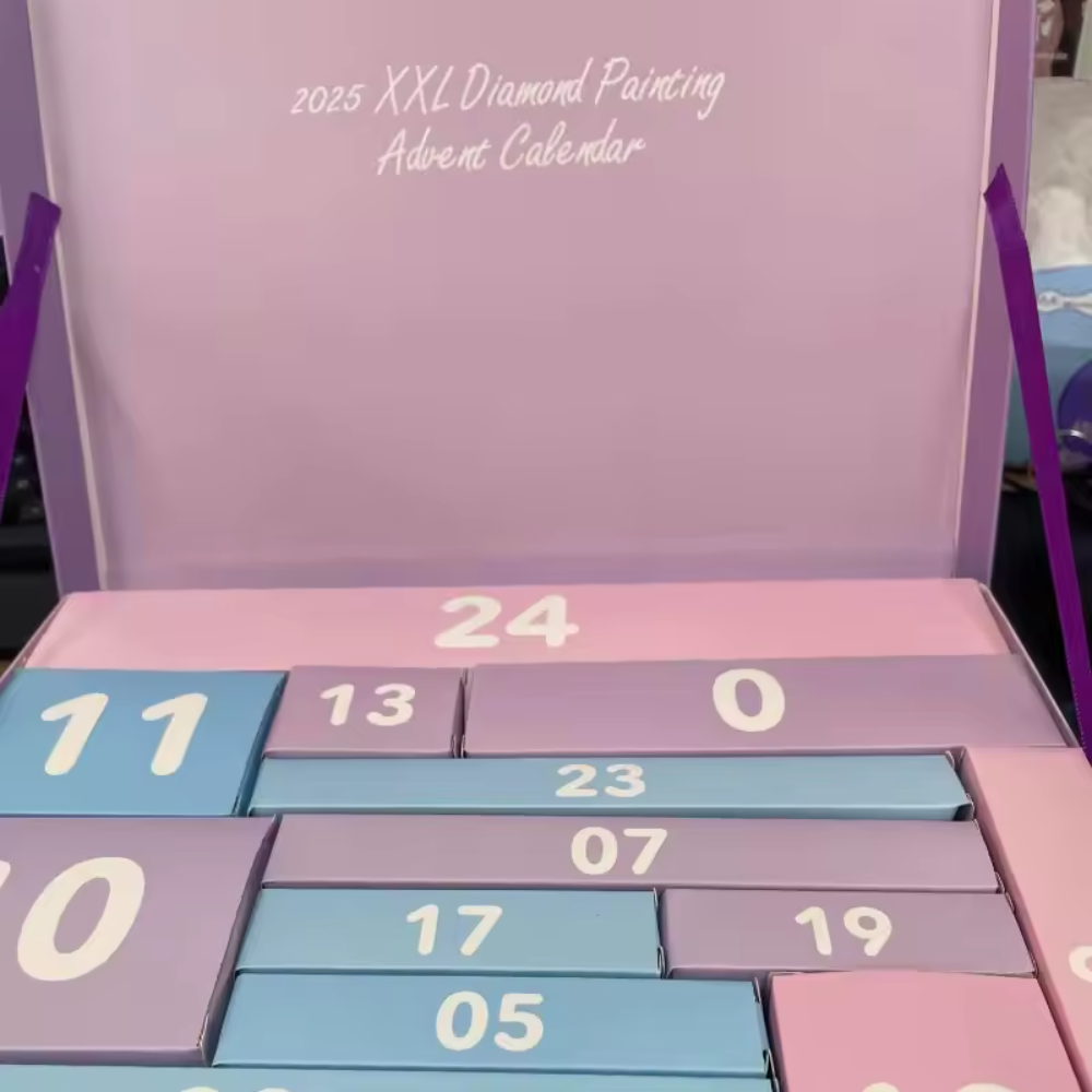 Creative Advent Table For Calm Holiday Crafting