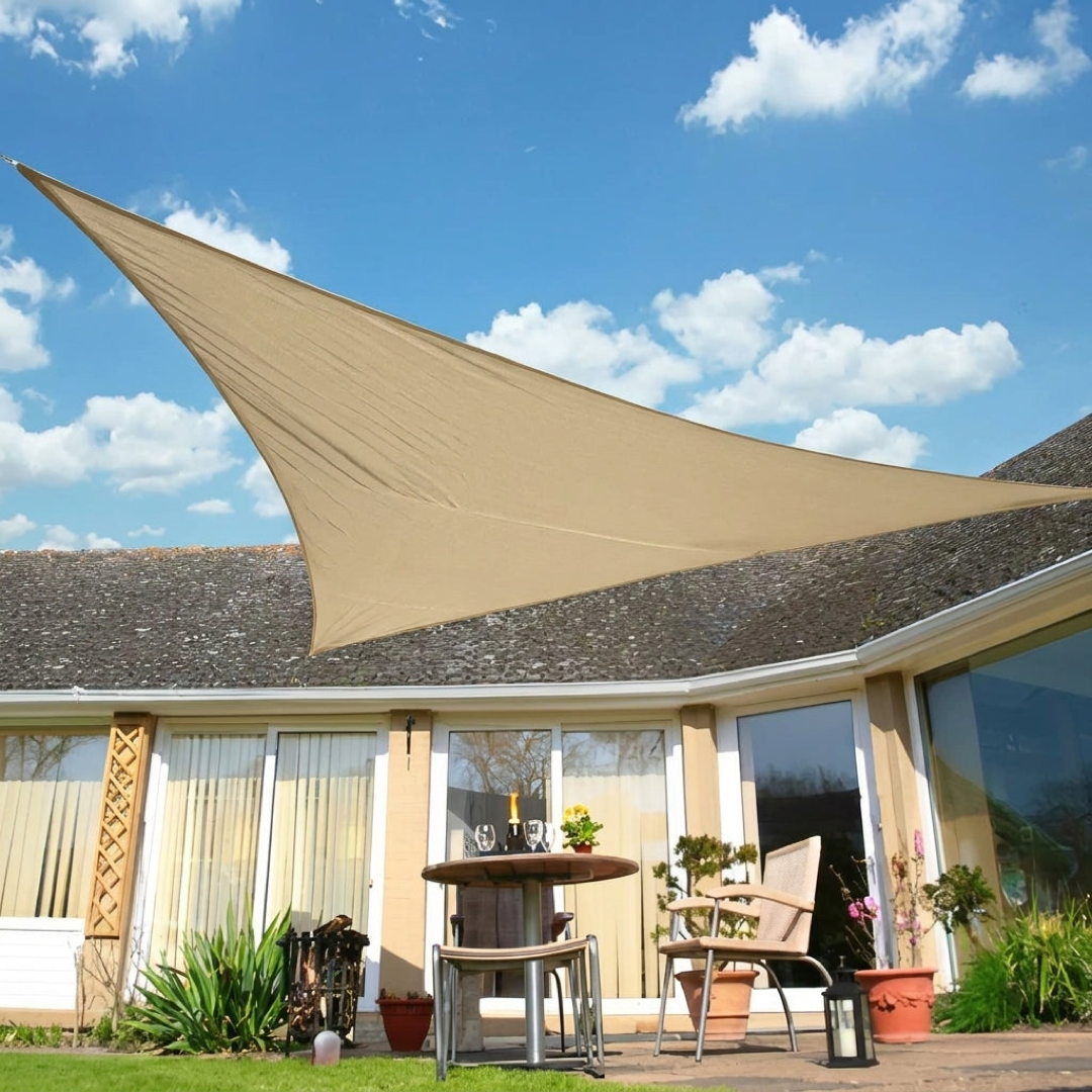All-Weather Shade Sail for Cooler Outdoor Living
