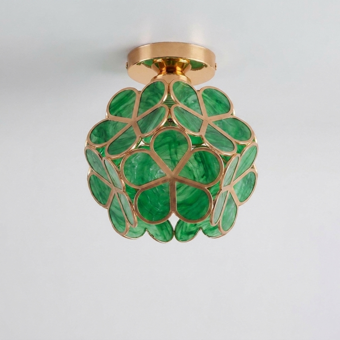 Crystal Bloom Ceiling Light – Warm Ambience