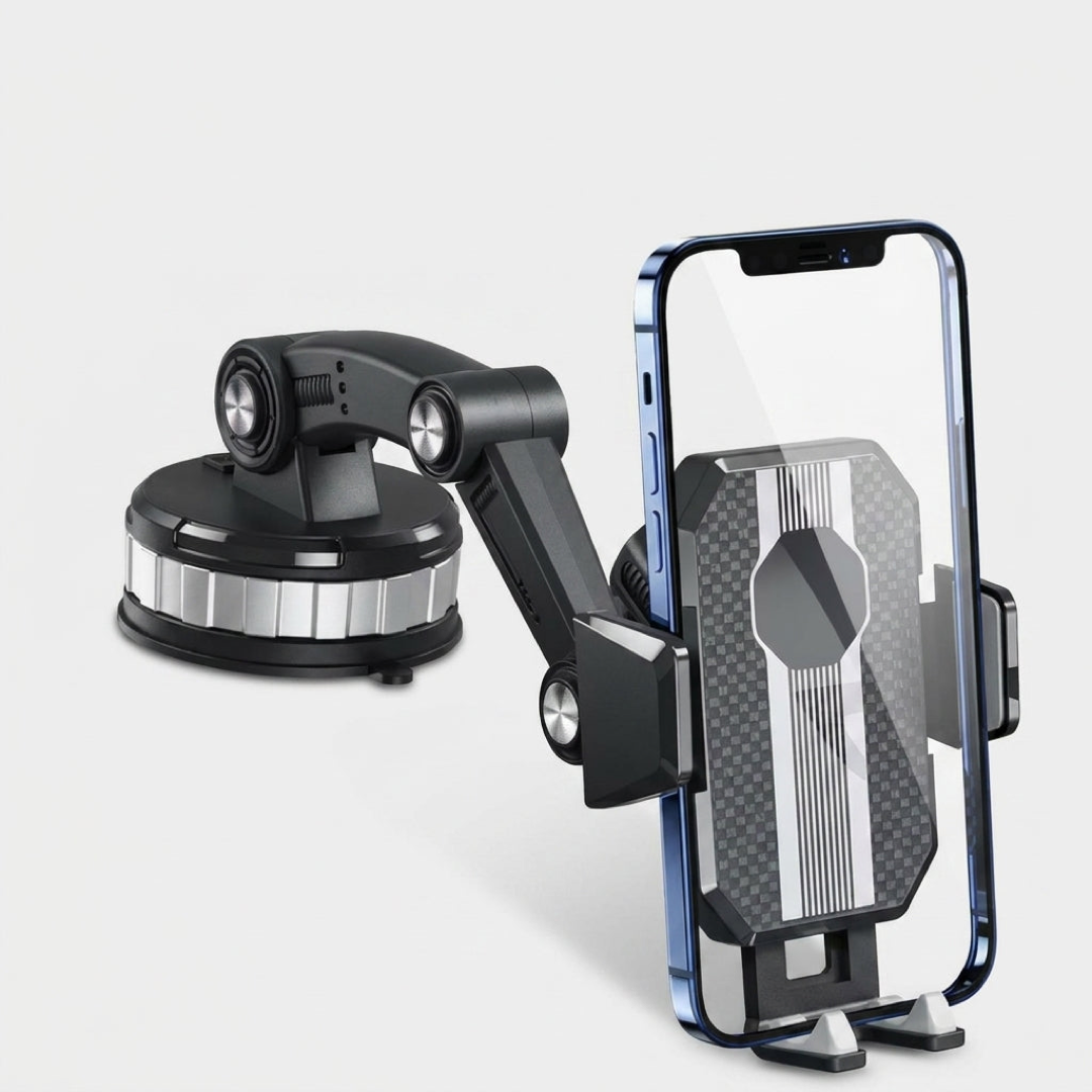 360° Suction Car Phone Mount for Safer Driving