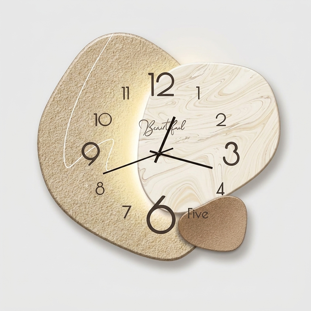 Nordic Wall Clock for Peaceful Timekeeping