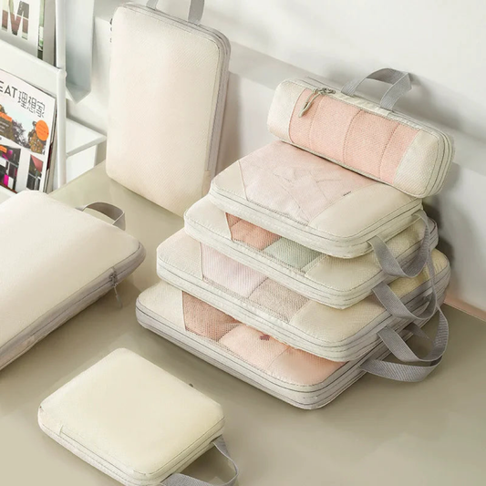 5-Piece Packing Cube Set for Space-Saving Travel