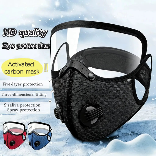 Adjustable Carbon Filter Mask for Dusty Tasks