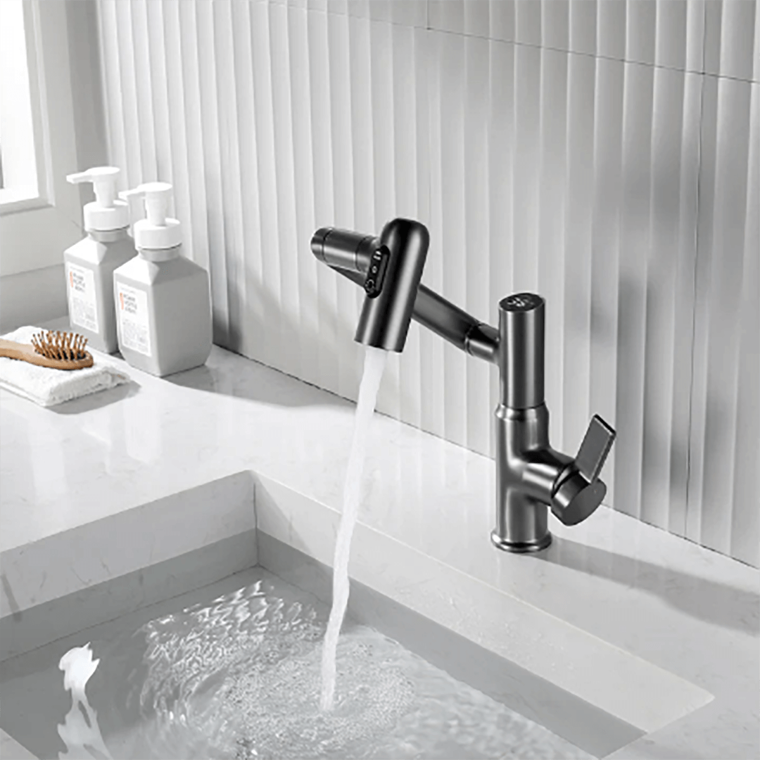 360° Swivel Kitchen Faucet for Easier Cleaning
