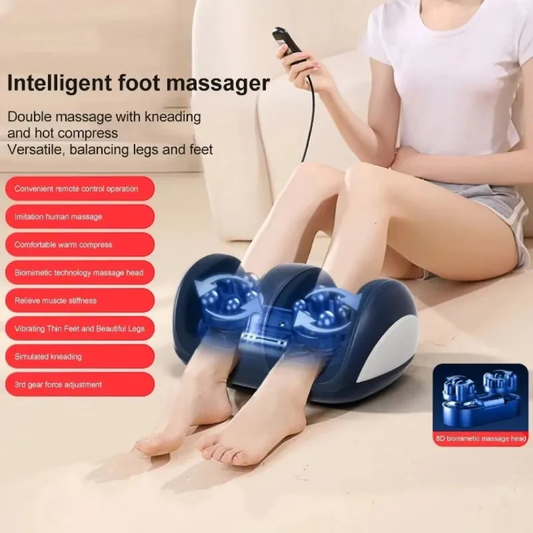 Heated Foot & Calf Massager for Deep Relief