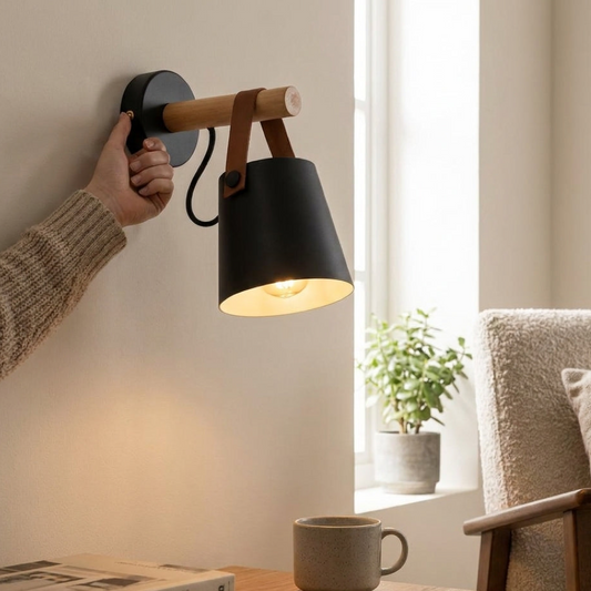 Lampă de perete scandinavă pentru o atmosferă confortabilă