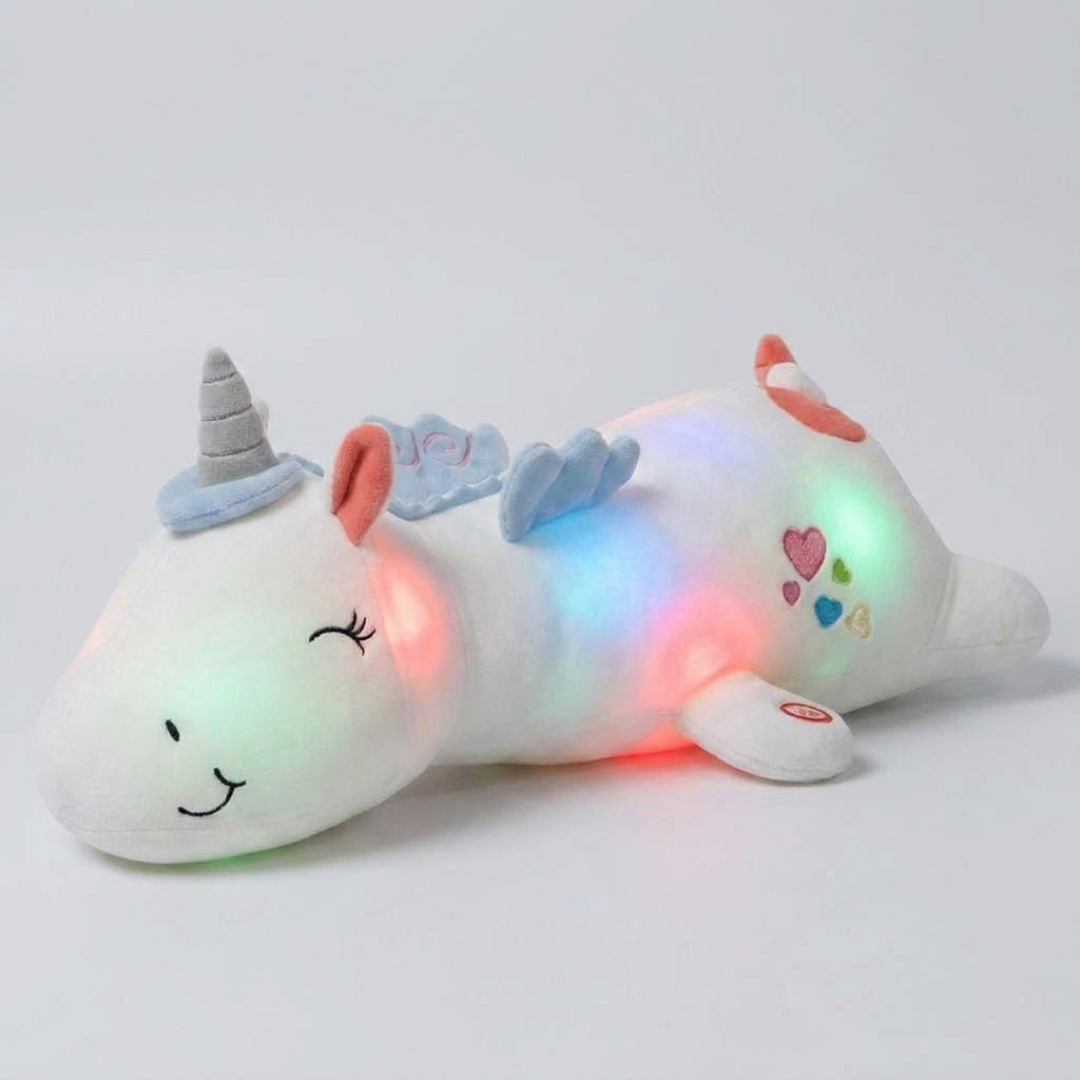 Plush Unicorn Nightlight for Soothing Bedtimes