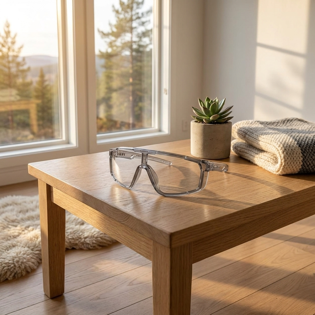 Adaptive Safety Glasses for Clearer Vision