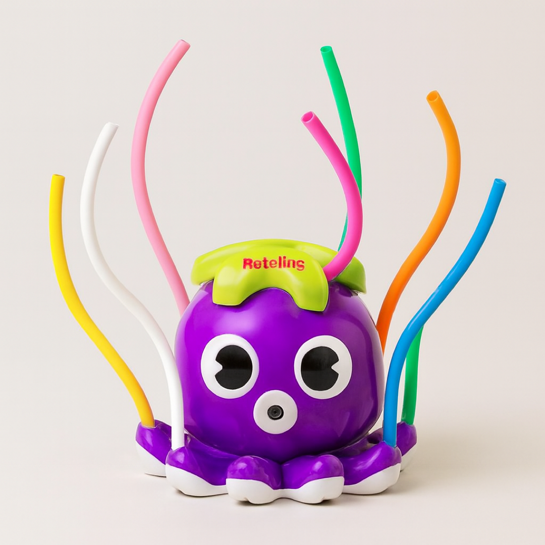 Wiggly Octopus Sprinkler for Active Summer Play