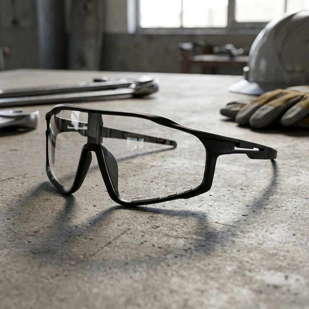 Adaptive Safety Glasses for Clearer Vision