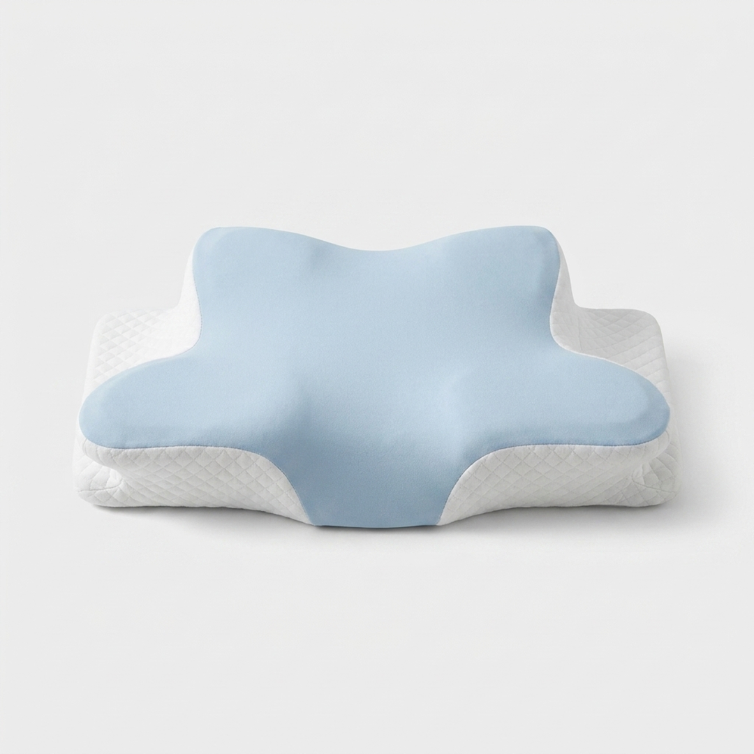 Contoured Memory Foam Support Pillow