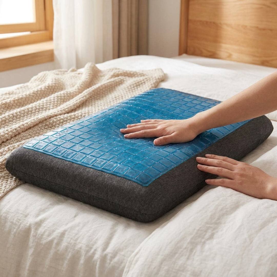 Dual-Sided Cooling Pillow for Restful Sleep