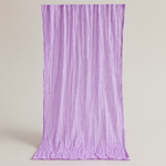 Lilac Gauze Table Runner for Effortless Elegance