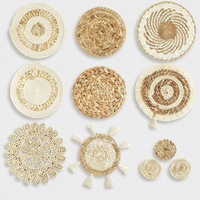 Rattan Wall Basket Gallery Set for Effortless Warmth