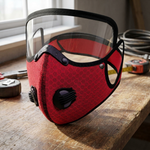 Adjustable Carbon Filter Mask for Dusty Tasks