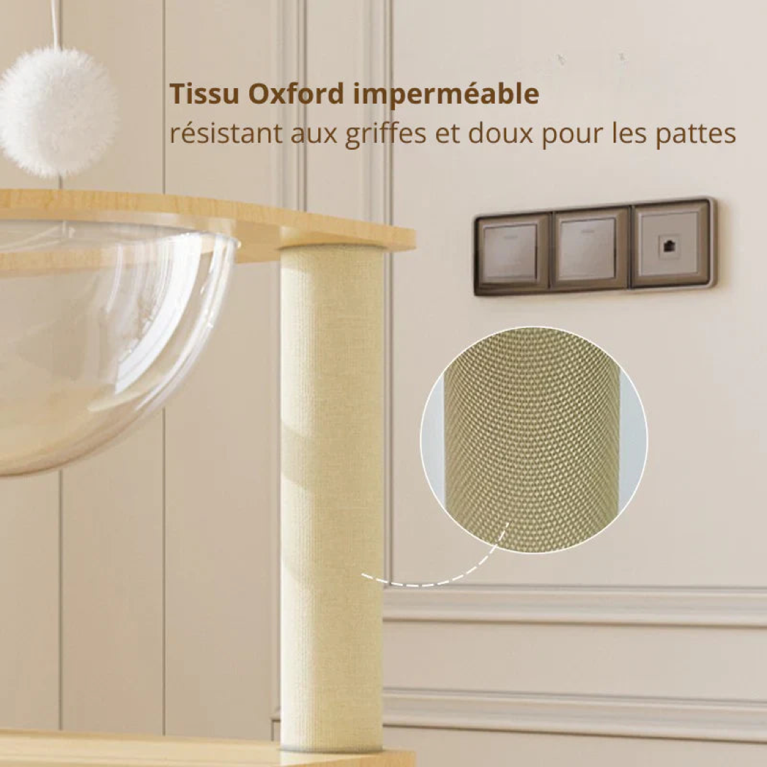 Space-Saving Cat Tree for Cozy Vertical Rest