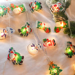 Christmas Table String Lights For Cozy Glow