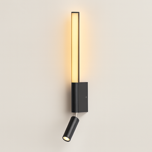 Minimalistische Wandlampe für warme Atmosphäre