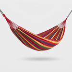 Portable Canvas Hammock for Stable Relaxation