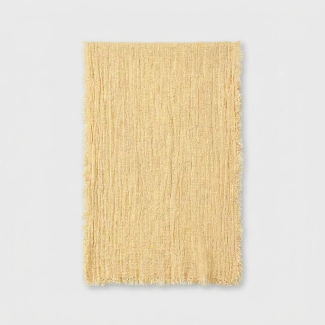 Blush Gauze Table Runner for Effortless Elegance
