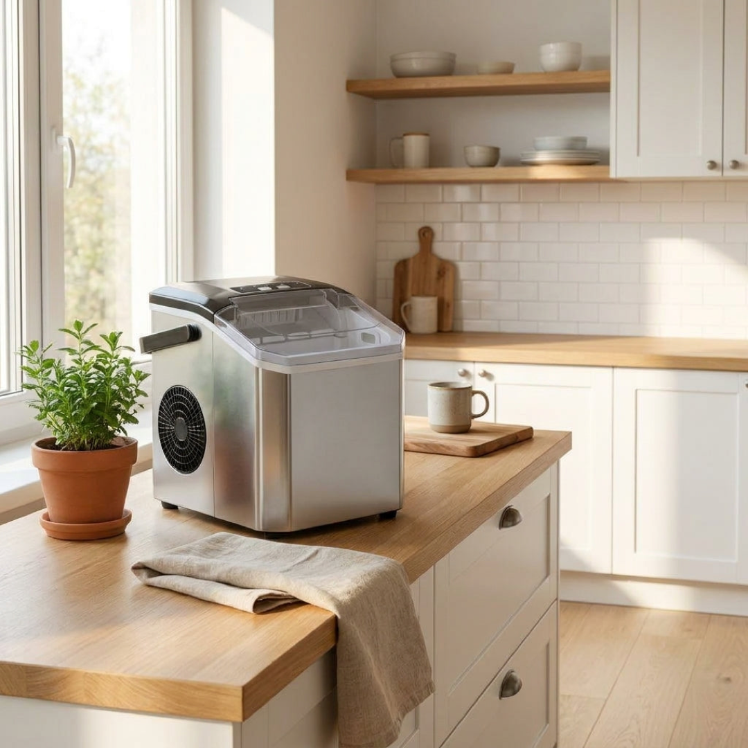 Countertop Ice Maker for Chilled Drinks