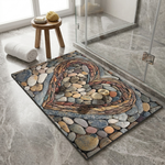 Mineral Bath Mat for Steady, Comfortable Steps