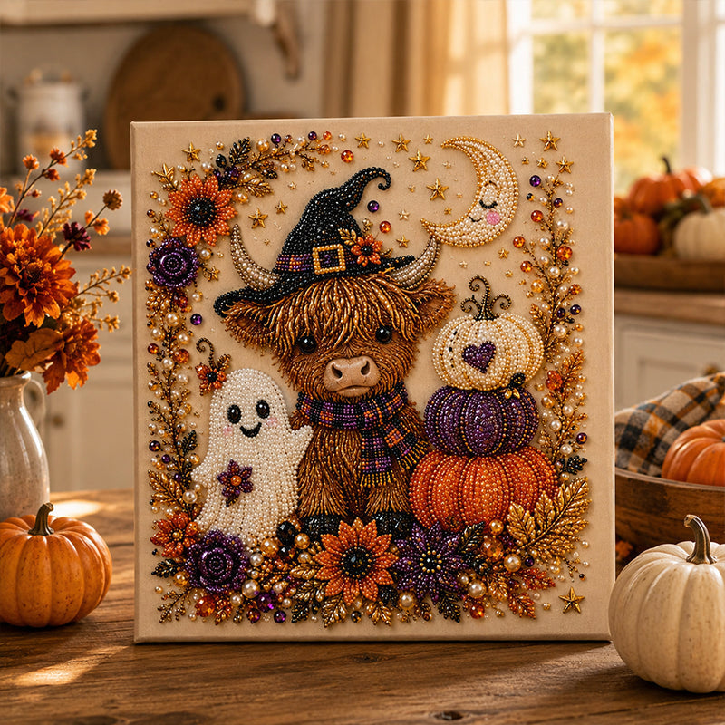 Halloween Bead Art Set For Festive Decor