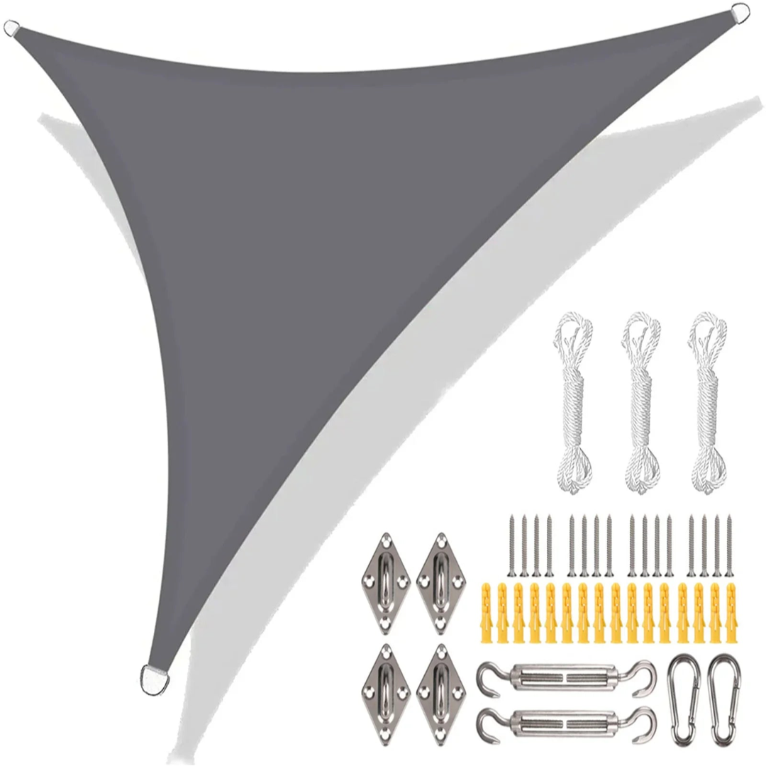 Triangle Sun Sail for Cool, Dry Outdoor Spaces