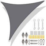 Triangle Sun Sail for Cool, Dry Outdoor Spaces