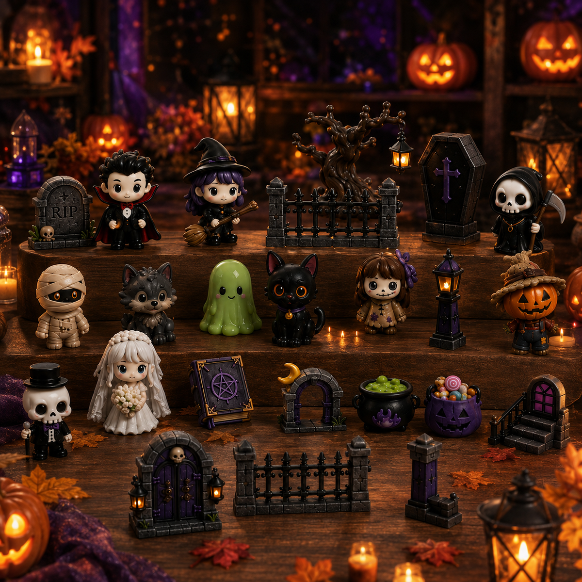 Haunted House Table Kit For Halloween Fun