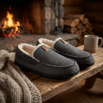 Men's Wool-Look Slip-Ons for Easy Warmth